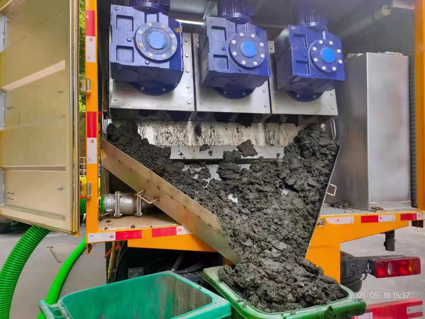 邵东化粪池清掏城市维护站-泥浆净化干湿分离处理